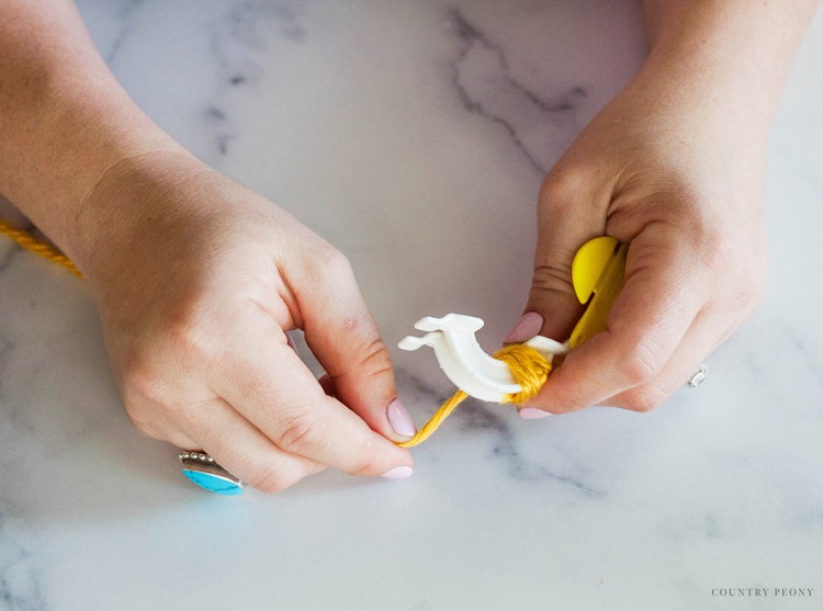 DIY Colorful Fall Pom-Pom Wreath with Clover's Pom-Pom Maker - Country Peony Blog